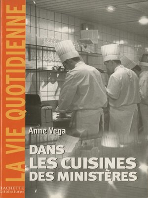 cover image of Dans les cuisines des ministères